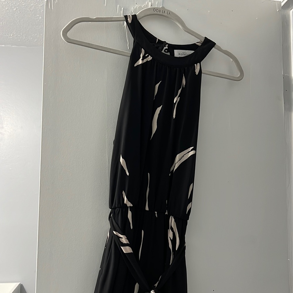 Black & Cream Jumpsuit